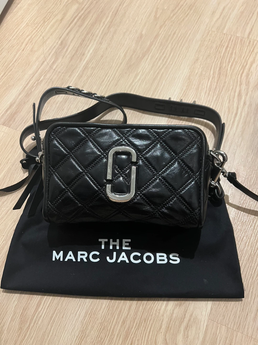 Marc Jacobs Quilted Black Crossbody Bag