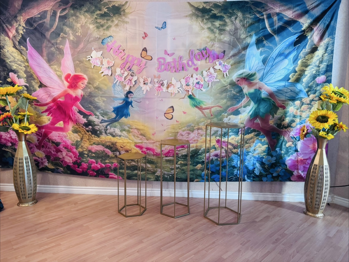 Fairy Forest Party Banners, - photo 4