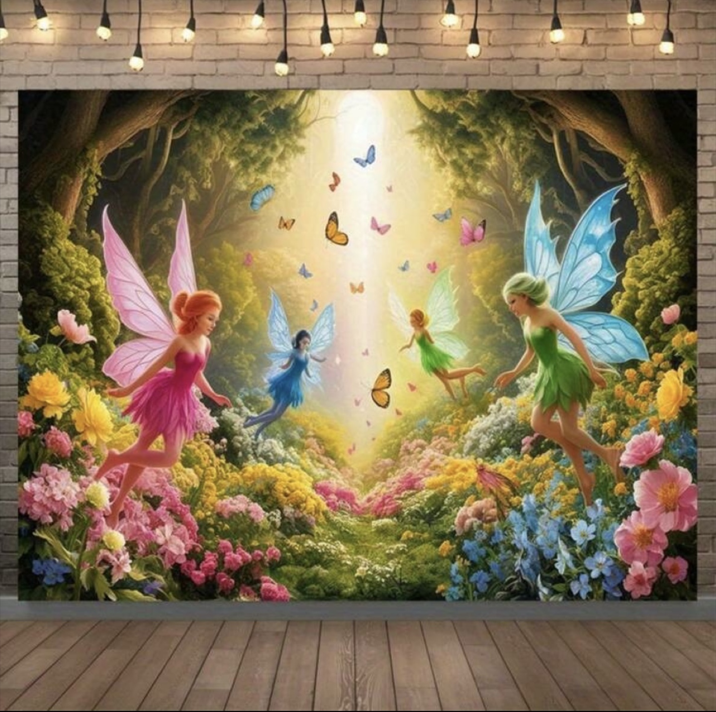 Fairy Forest Party Banners, - photo 2