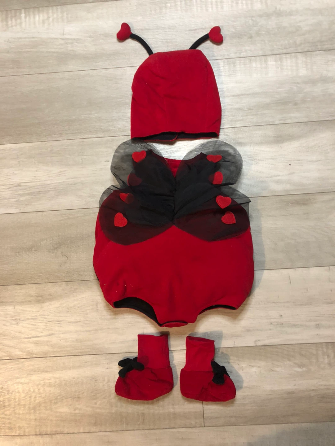Ladybug Costume - Baby Size 6-12 Months - photo 2