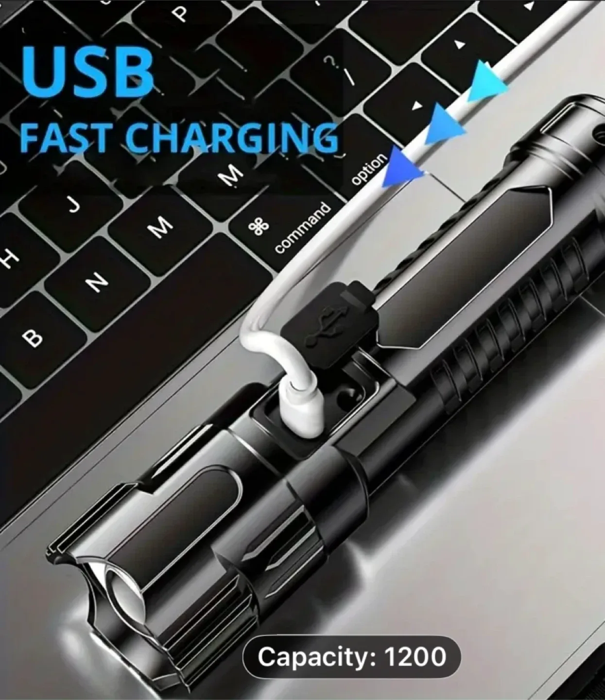 Apollo Fire LED Flashlight image indicator(5)