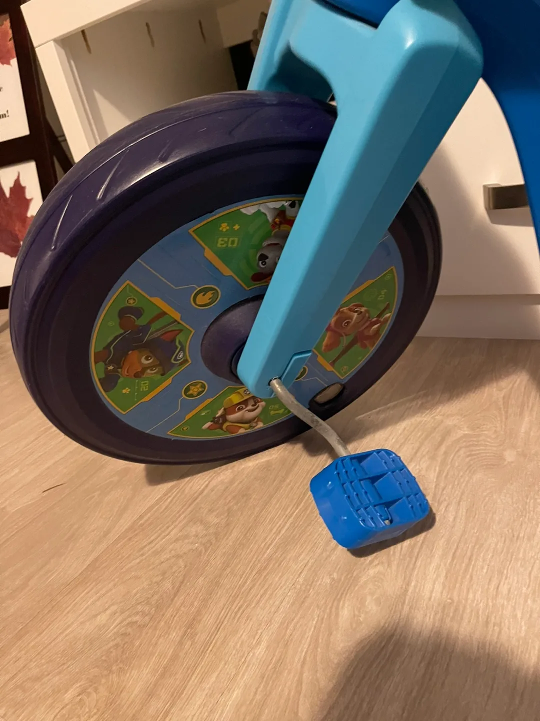 Paw Patrol Big Wheel Tricycle - Blue/Purple image indicator(2)