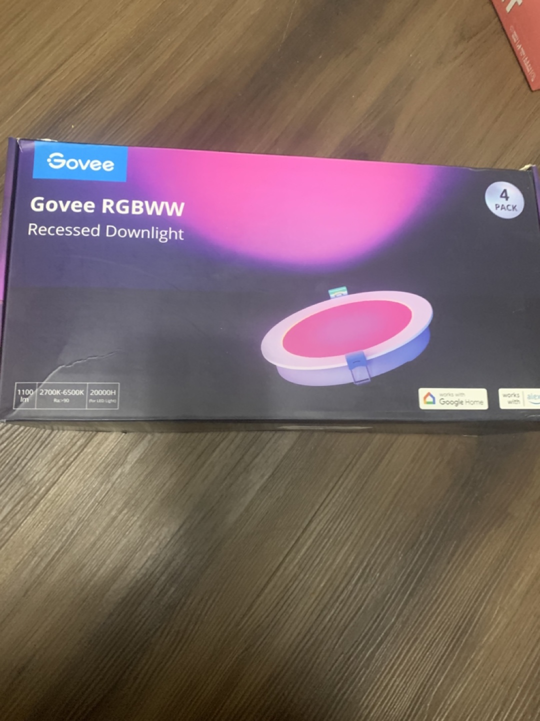 New Govee RGBWW Recessed Downlight 4-Pack