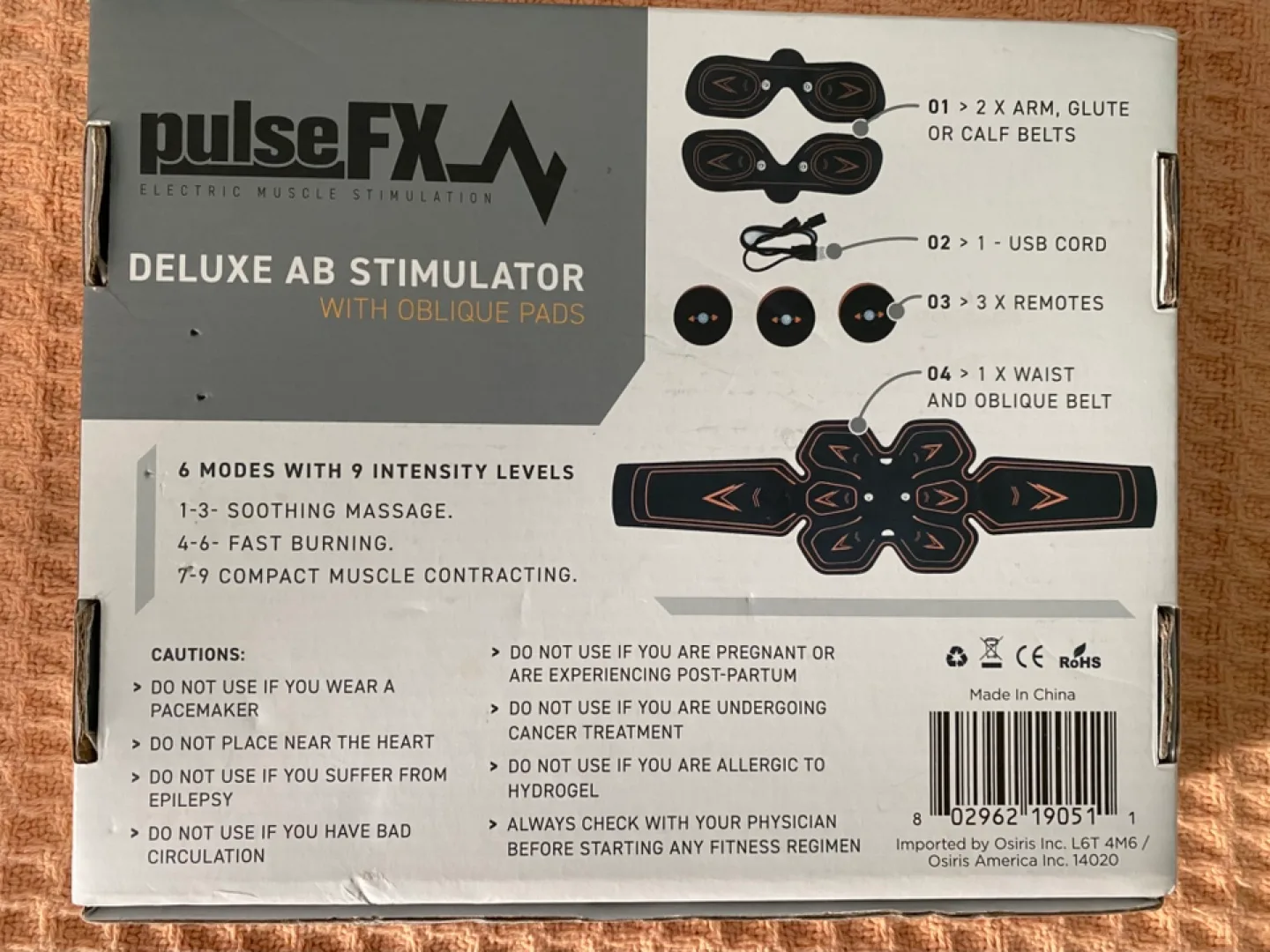 Ab Stimulator with Oblique Pads image indicator(2)