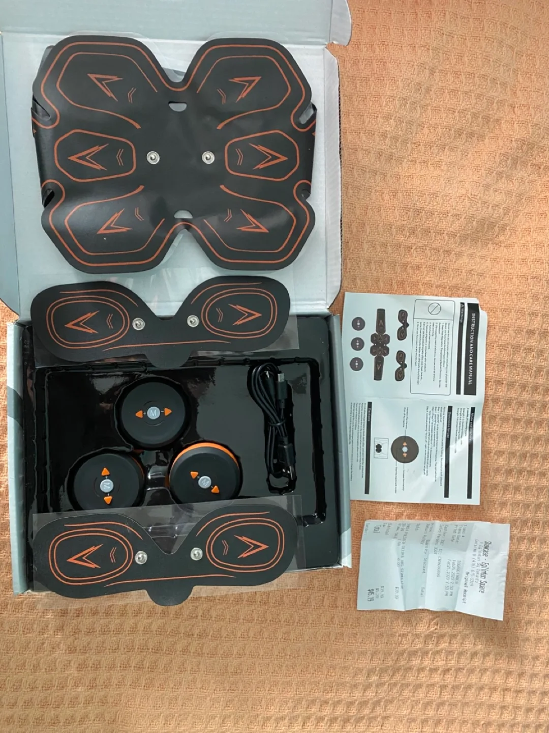 Ab Stimulator with Oblique Pads image indicator(4)