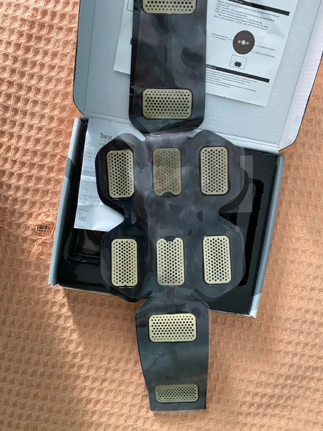 Ab Stimulator with Oblique Pads image indicator(3)