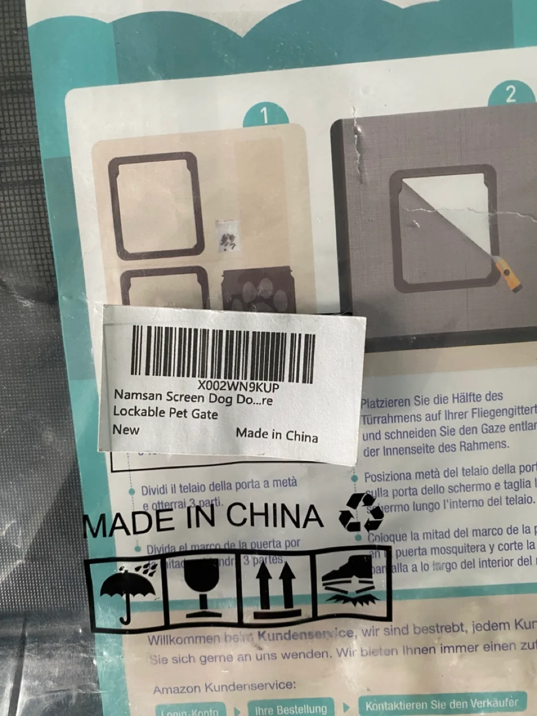 New Namsan Lockable Pet Gate image indicator(4)