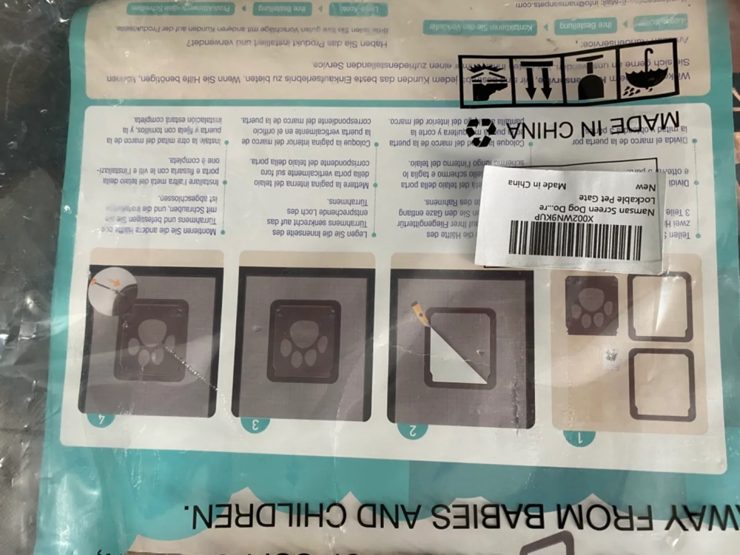 New Namsan Lockable Pet Gate image indicator(3)