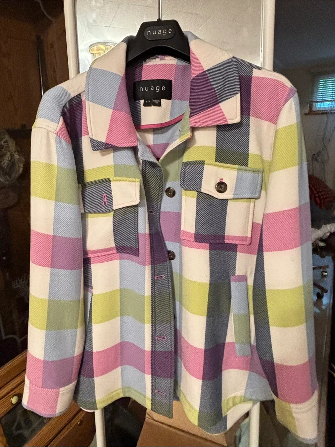 Nuage Plaid Shacket - Size S/P thumbnail