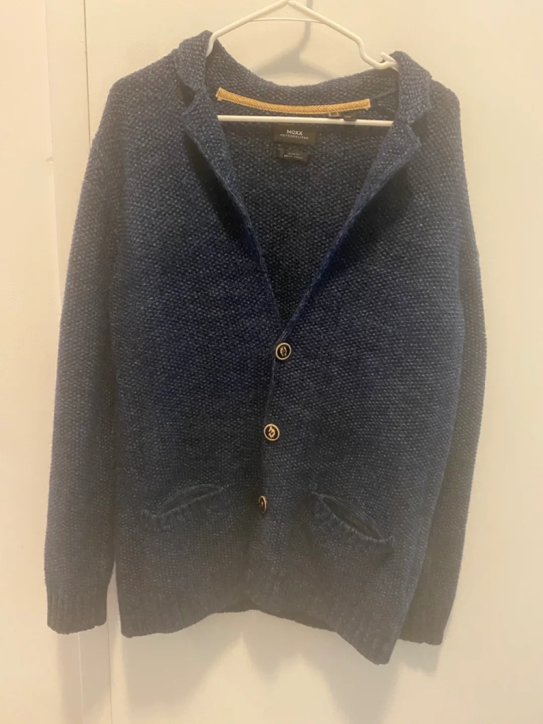 MEXX Metropolitan Blue Cardigan - Size L thumbnail