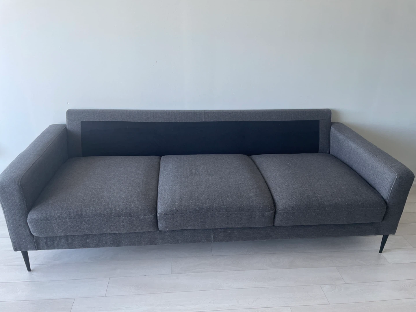 Grey 3-Seat Sofa - photo 3