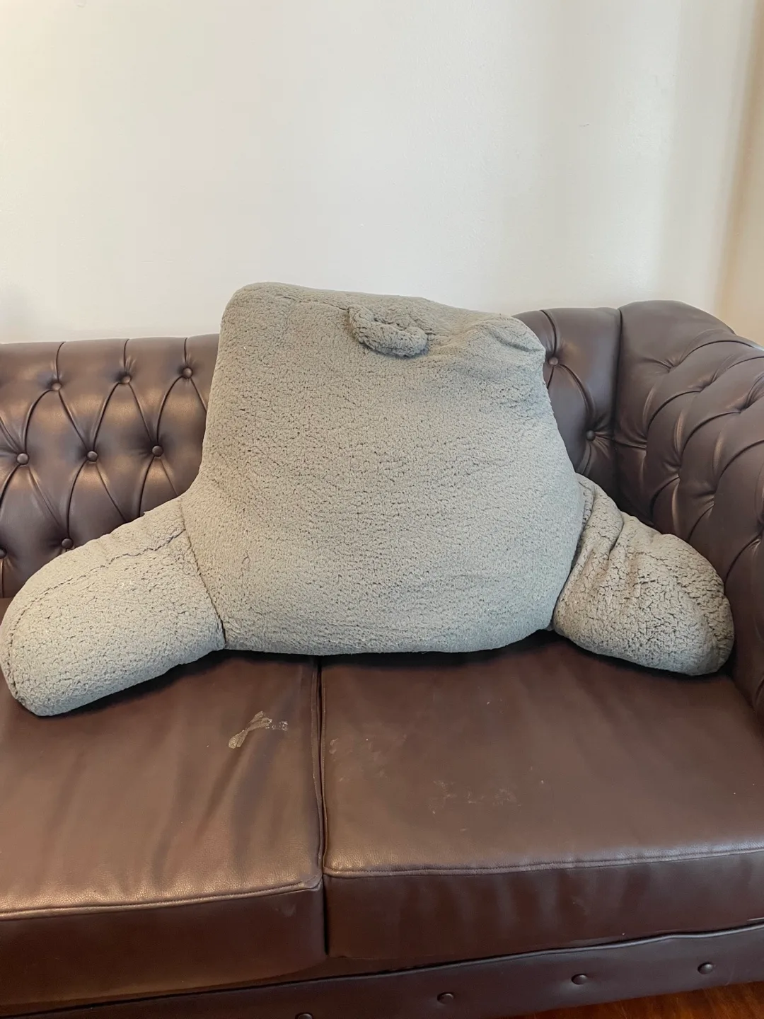 Grey Reading Pillow thumbnail
