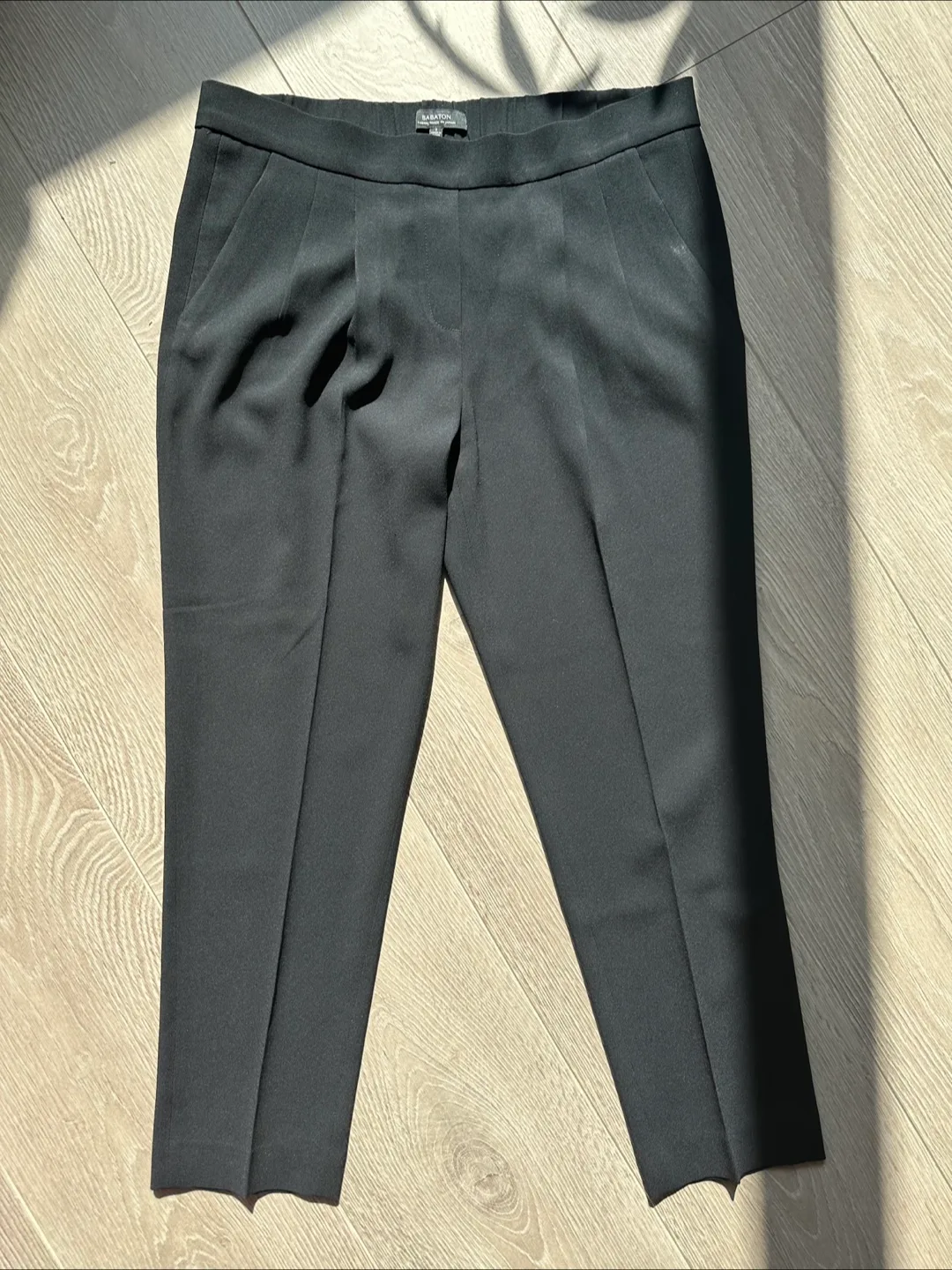 Babaton Japanese Fabric Black Pants thumbnail