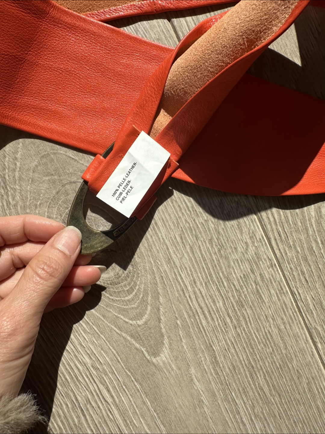 United Colors of Benetton Italian Leather Belt - photo 2