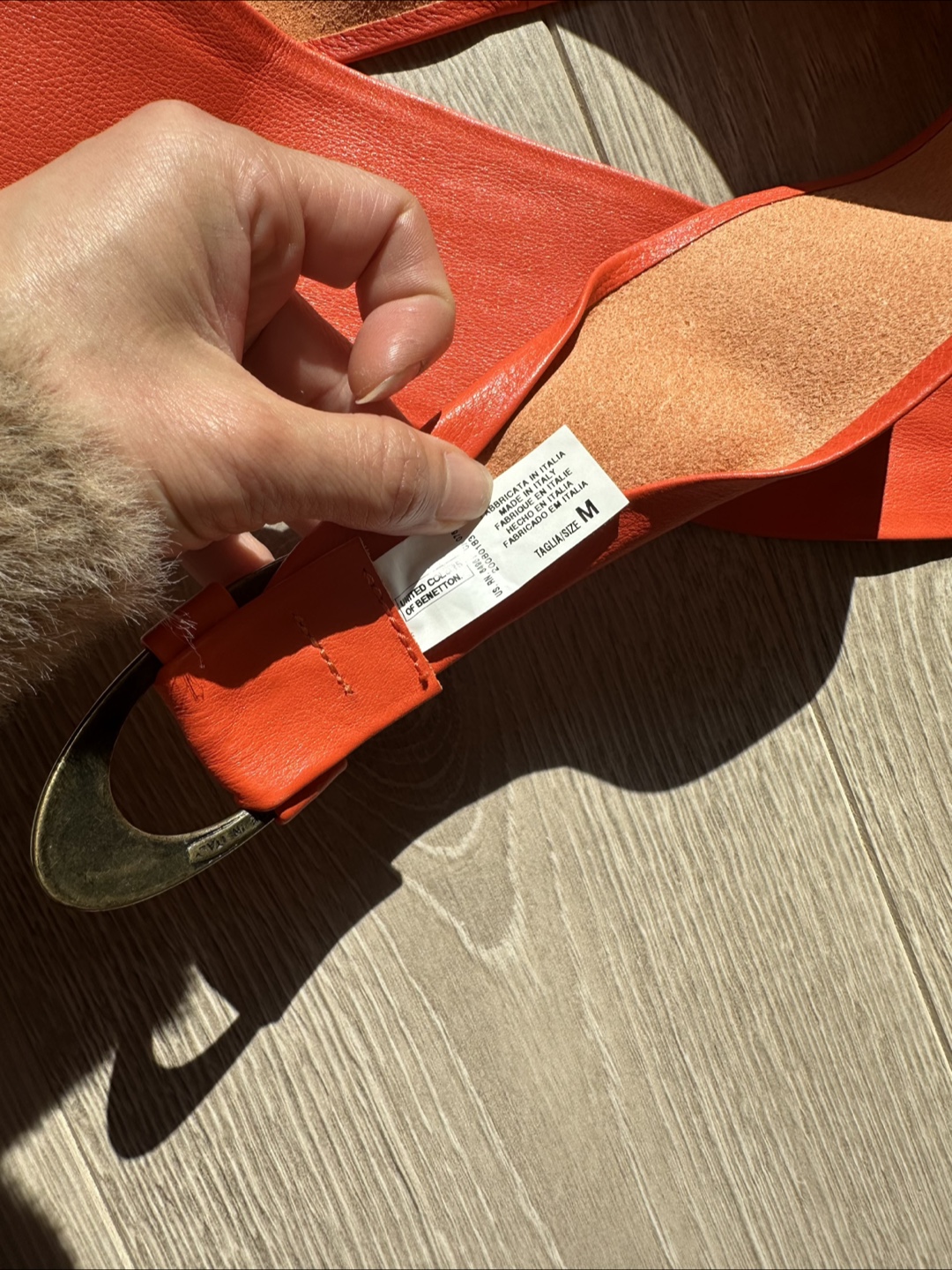 United Colors of Benetton Italian Leather Belt - photo 3