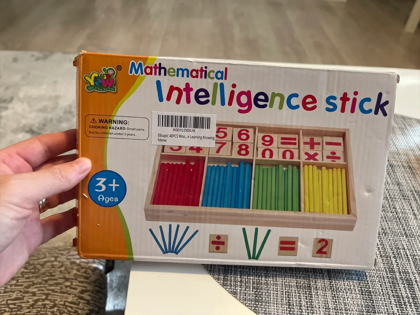 New Mathematical Intelligence Stick Toy 3+ Ages image indicator(2)