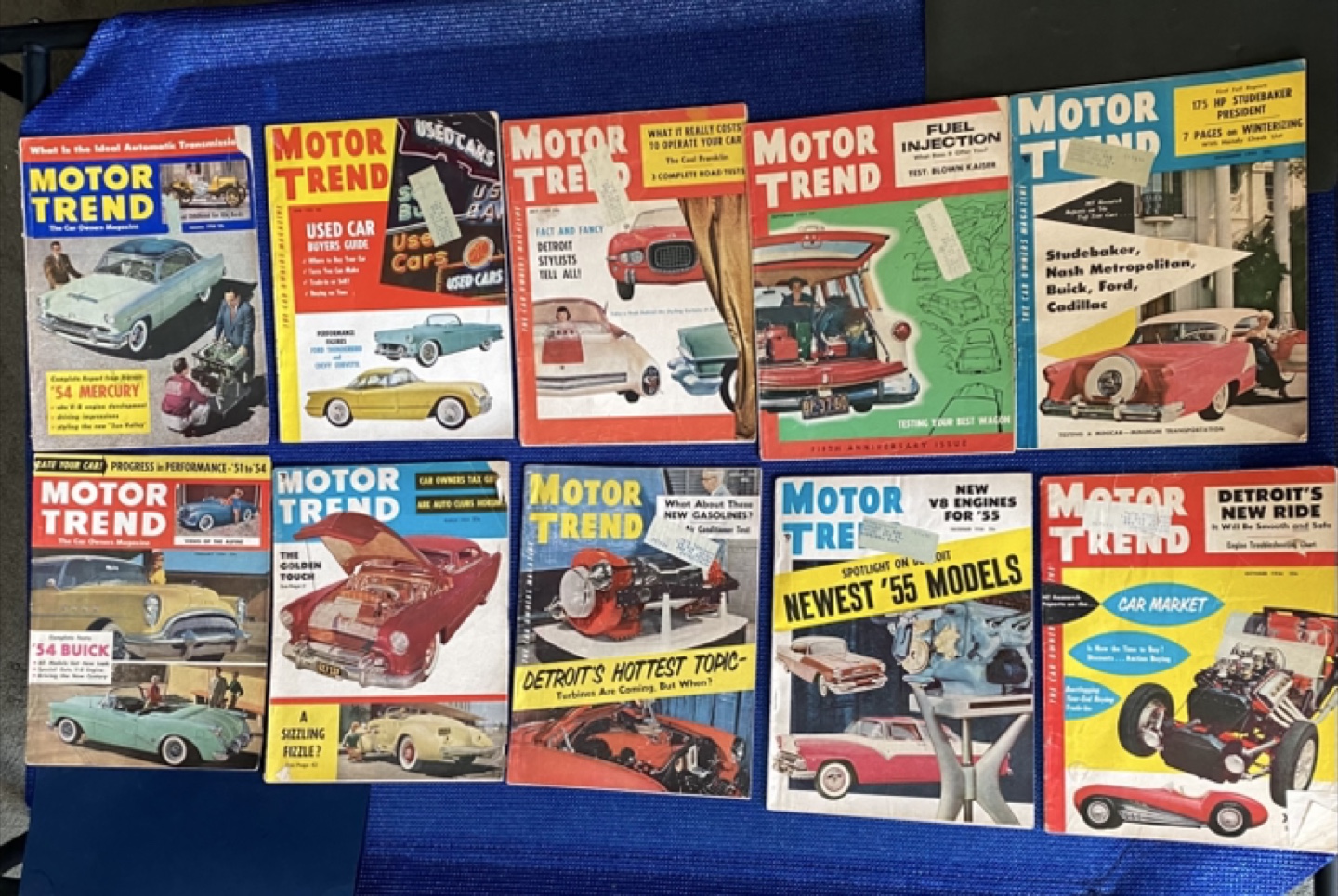 Vintage Motor Trend & Hot Rod Magazines - photo 2