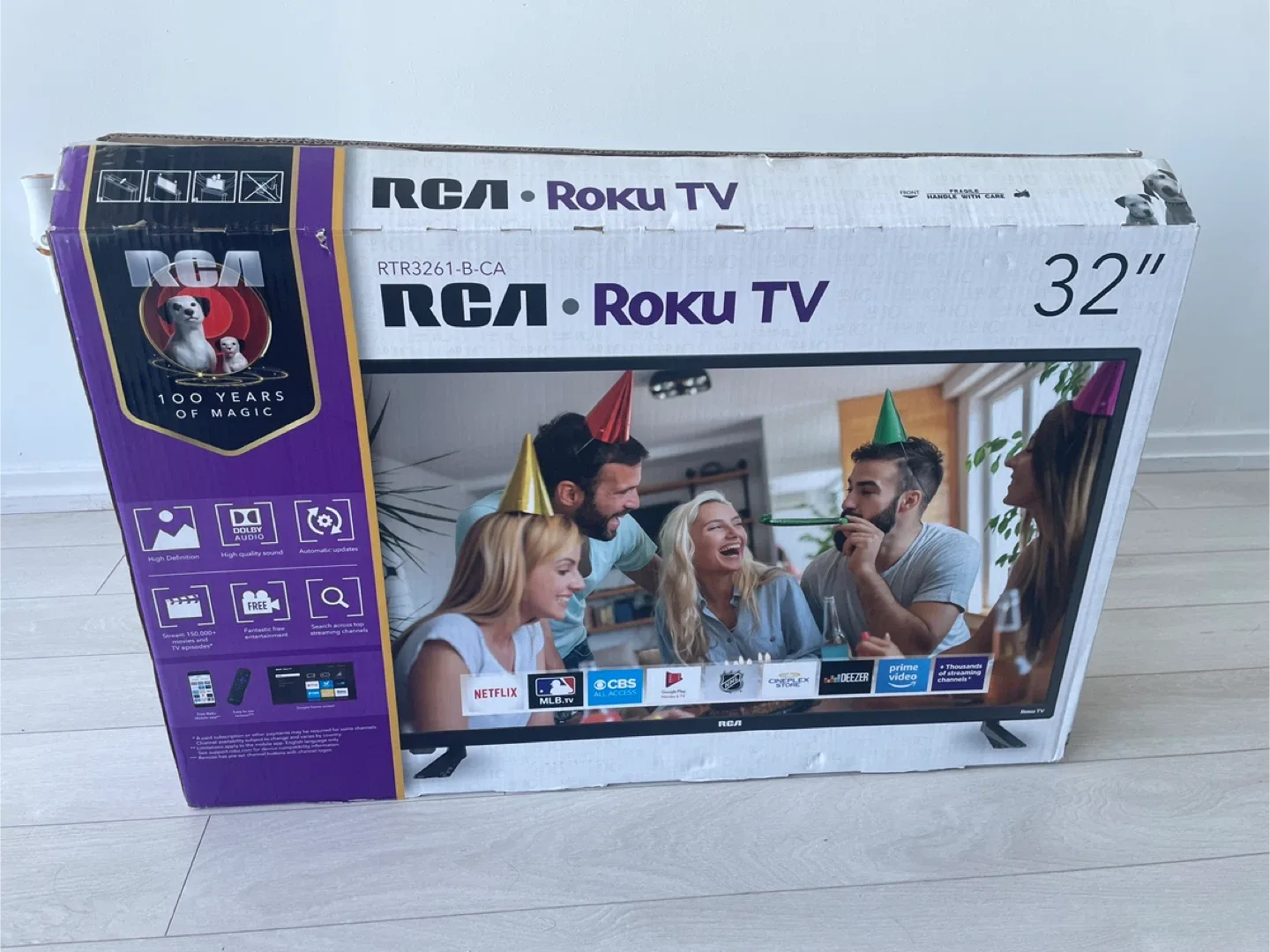 Smart RCA Roku TV 32 inch image indicator(4)