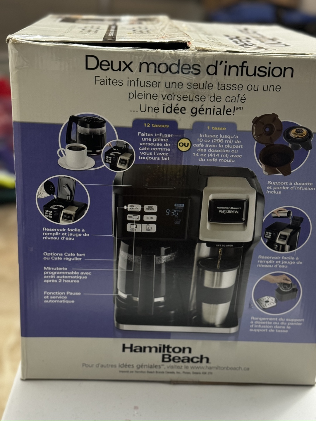 Hamilton Beach FlexBrew Coffee Maker - Like New!