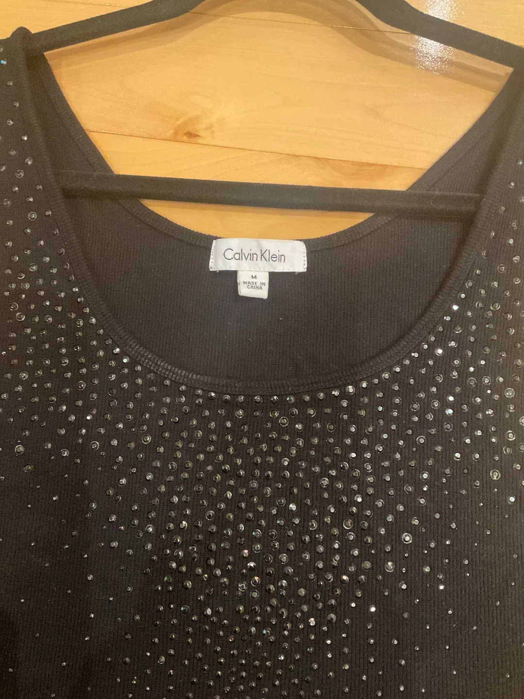 Calvin Klein Black Tank Top - Size M image indicator(2)