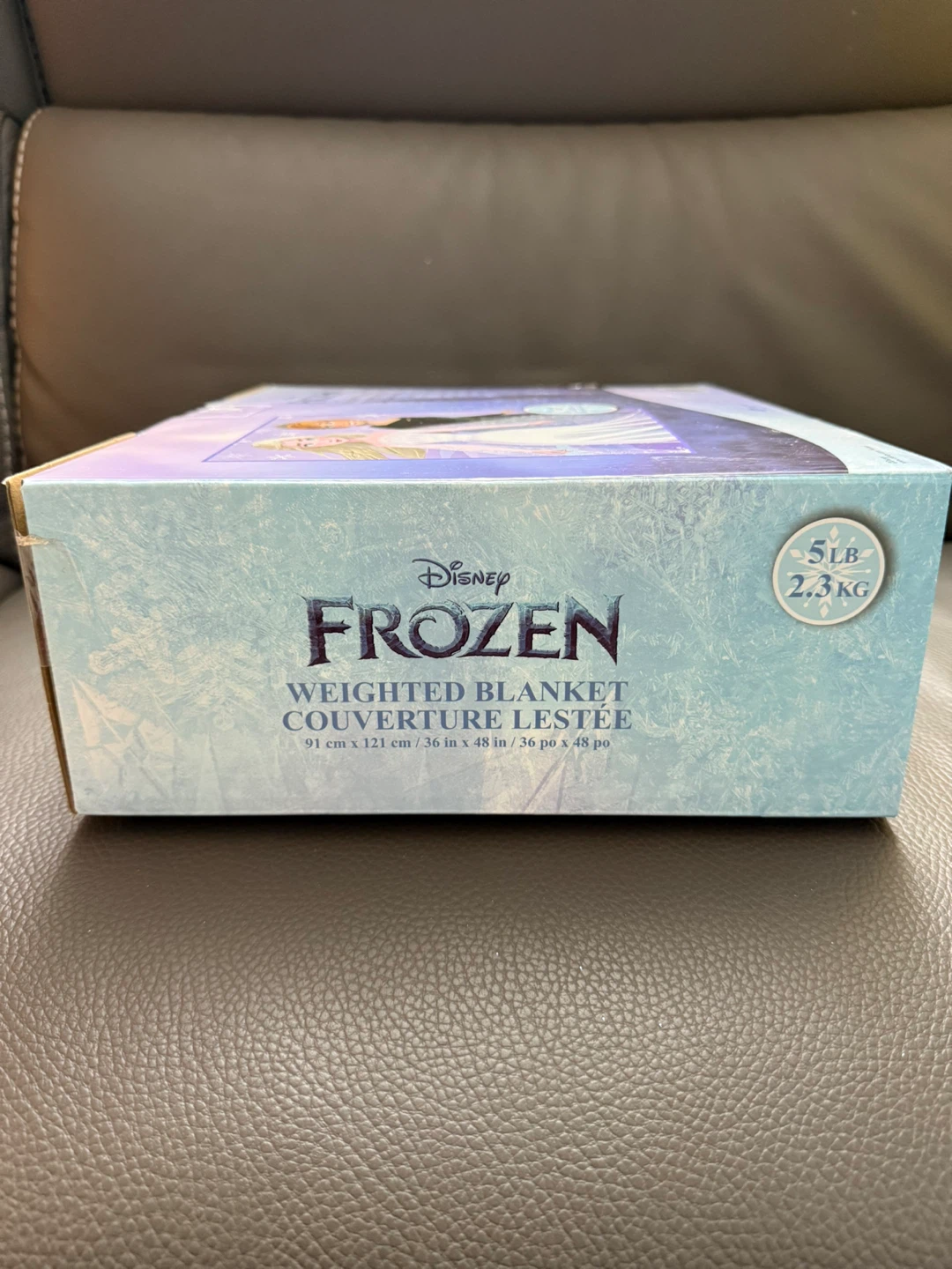 Disney Frozen Weighted Blanket - 5lb, New in Box! - photo 3