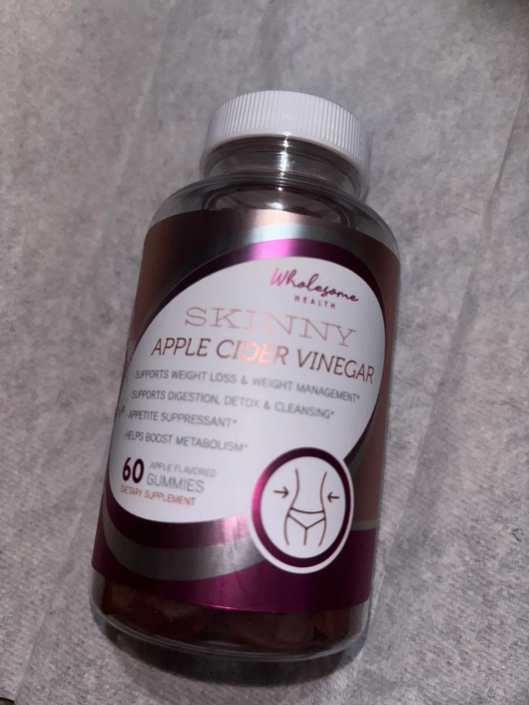 Wholesome Health Skinny Apple Cider Vinegar Gummies