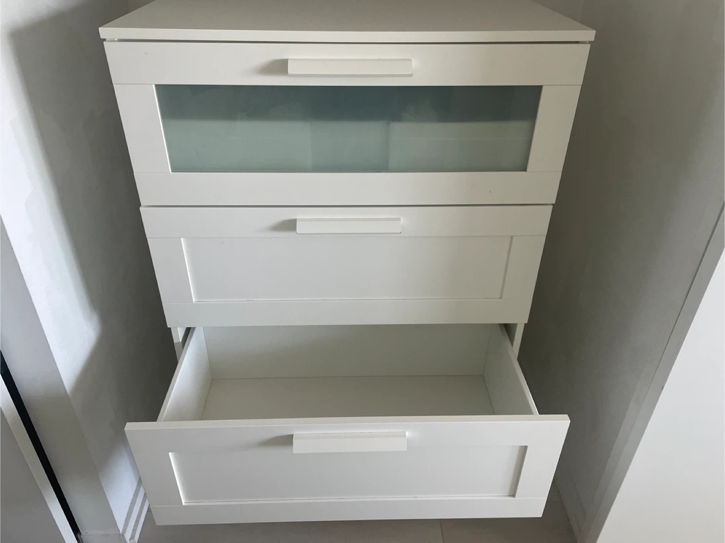IKEA Hemnes White Chest of Drawers - photo 3