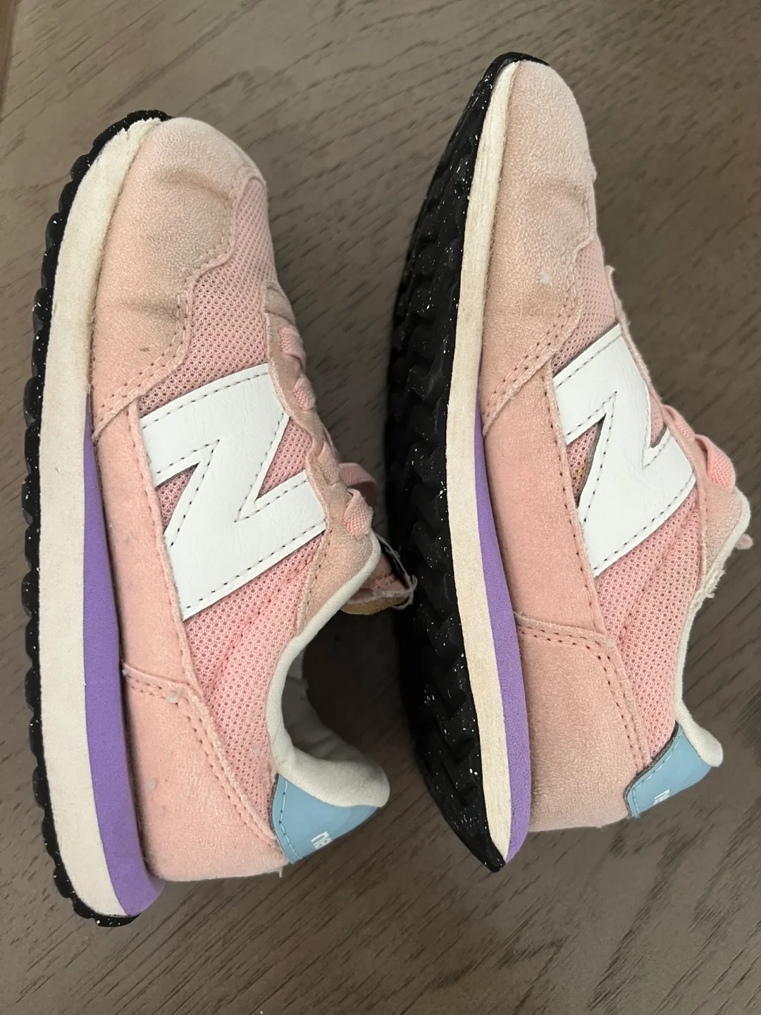 Used New Balance 237 Pink Toddler Shoes - Size 12.5 image indicator(2)