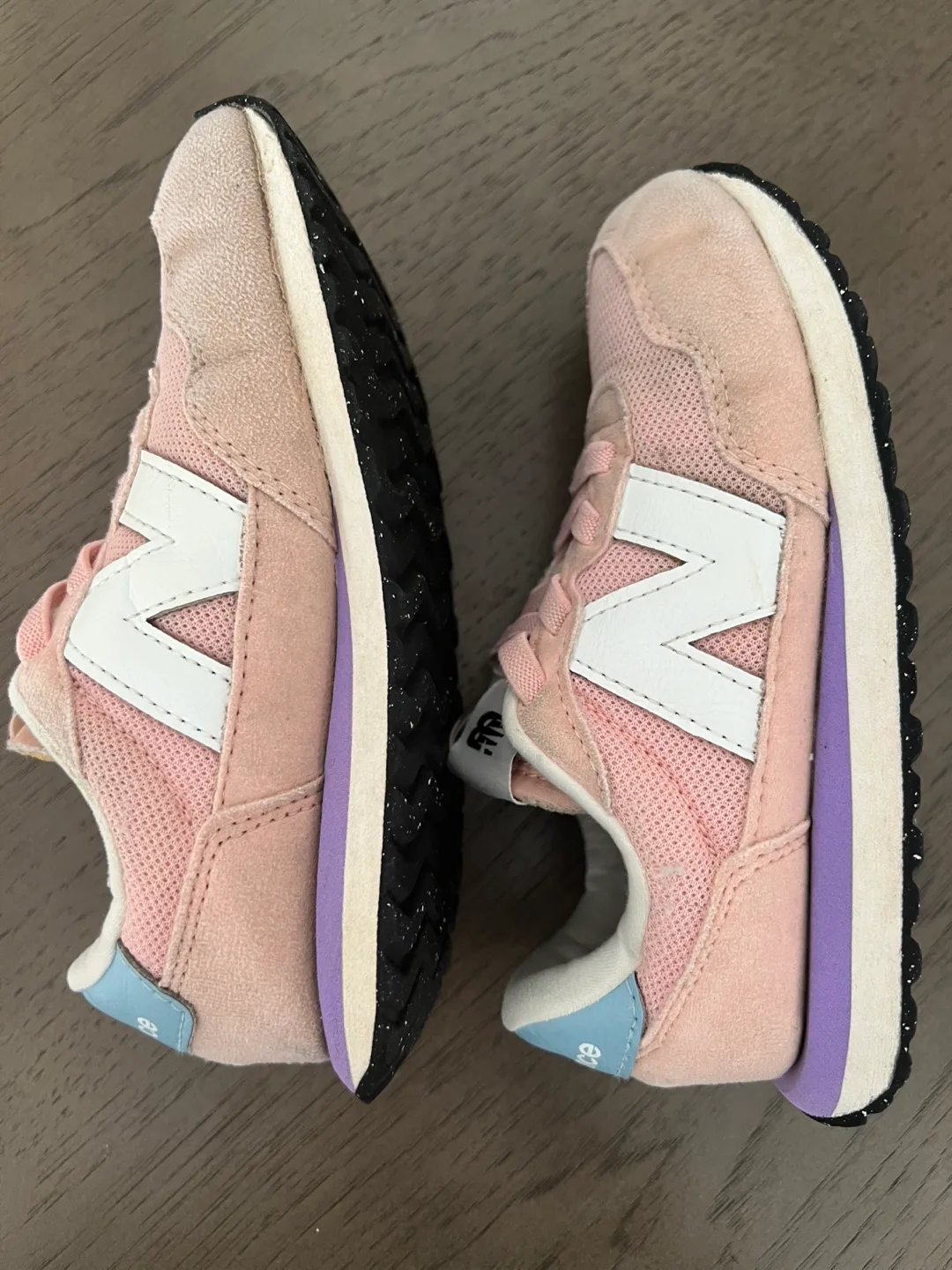 Used New Balance 237 Pink Toddler Shoes - Size 12.5 image indicator(3)