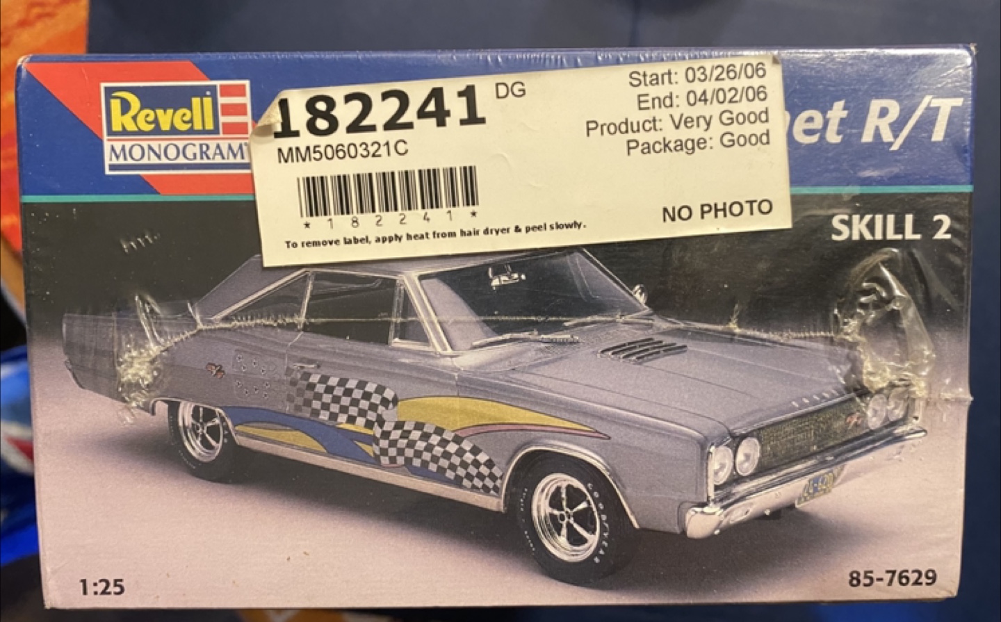 Revell '67 Dodge Coronet R/T & '70 Boss Mustang Model Kits - photo 4
