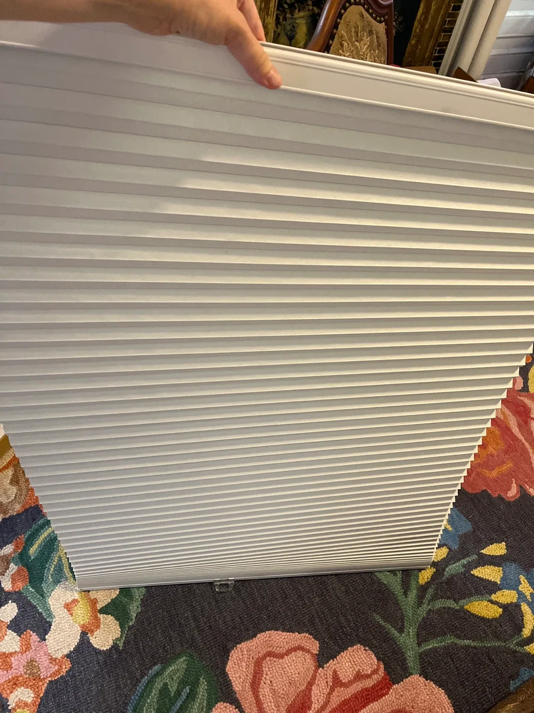 White Cellular Window Shade thumbnail