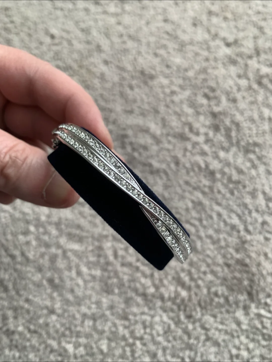 Swarovski Bang 6 CM CRY/RHS Bracelet thumbnail