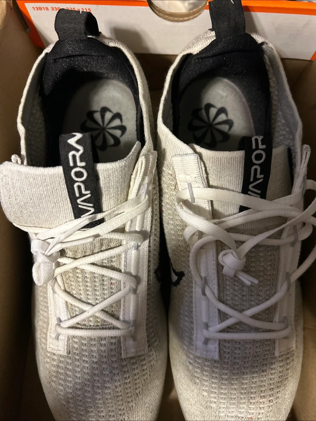 Nike Air Vapormax 2021 FK White/Black, Size 11 image indicator(3)