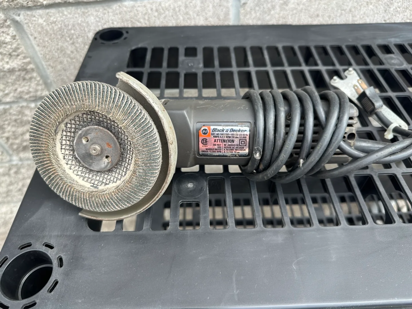 Black & Decker Angle Grinder thumbnail