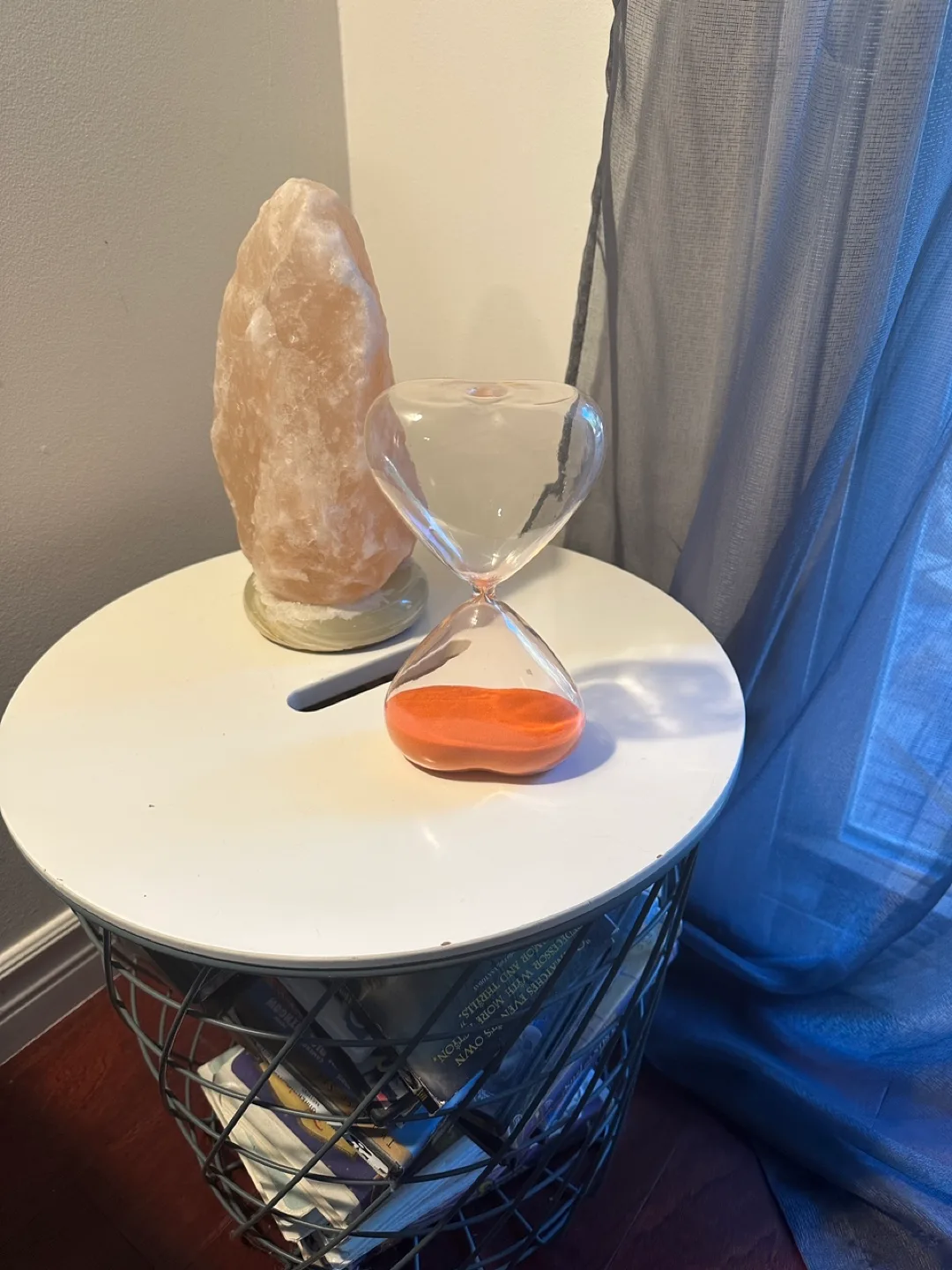 Heart Shaped Sand Timer - Orange image indicator(6)