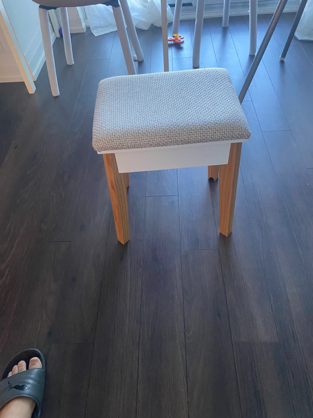 Upholstered Top Stool