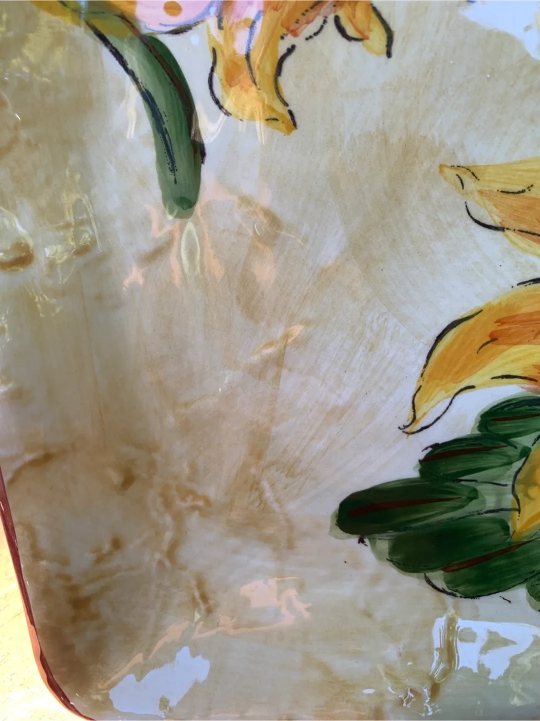 Cream Sunflower Platter image indicator(6)