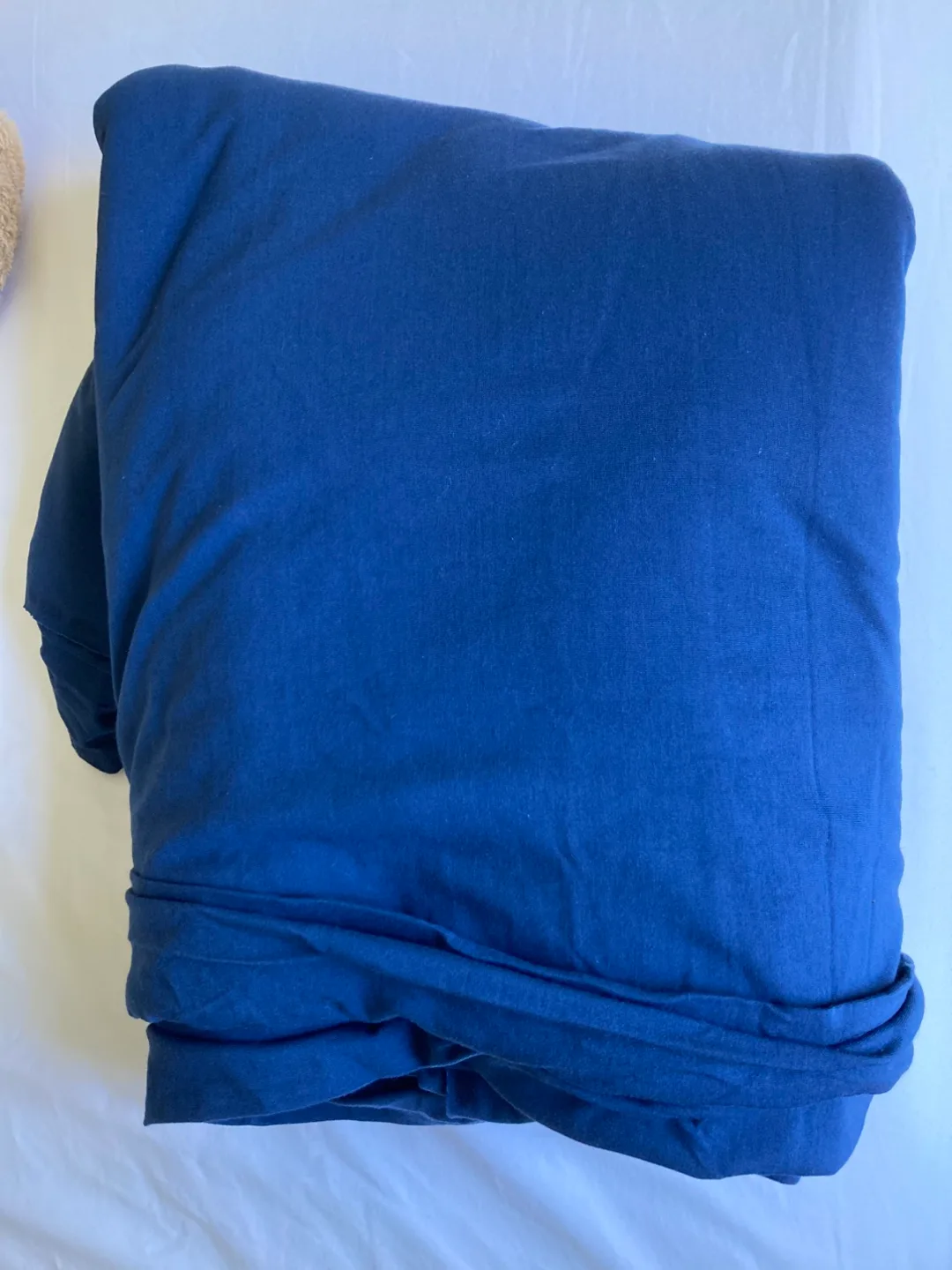 Dark Blue Cotton Jersey fabric thumbnail