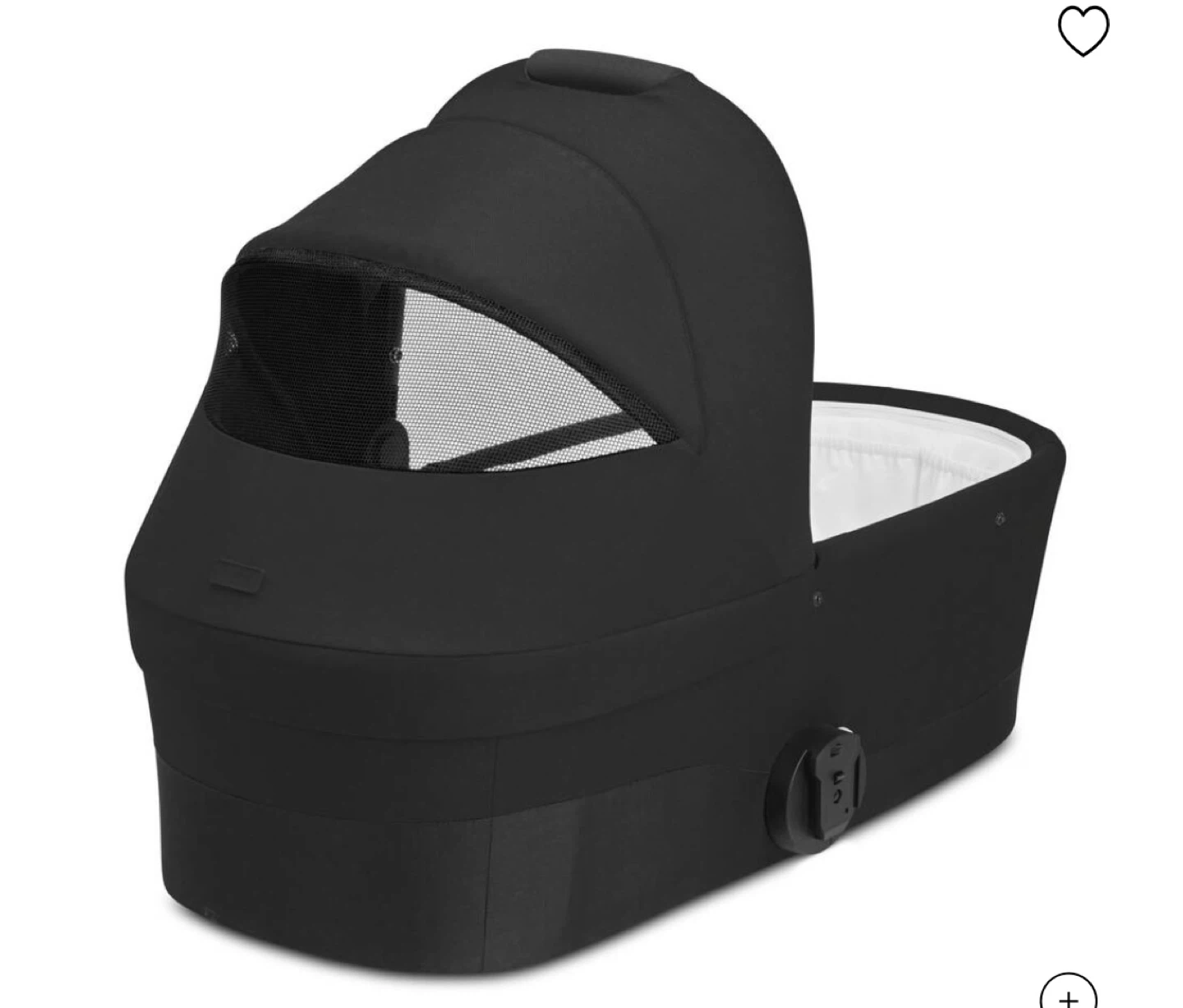 Cybex Gold Cot S Lux Bassinet - Black - New! Open box only! - photo 2