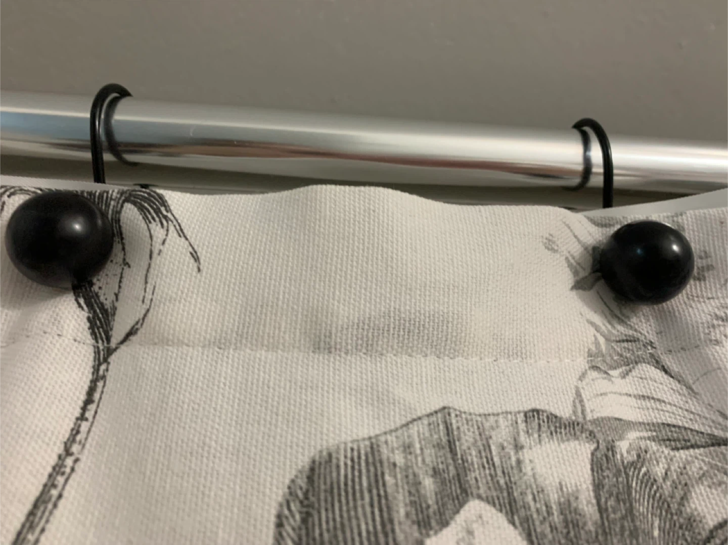 Ralph Lauren Floral Shower Curtain and hangers - photo 2