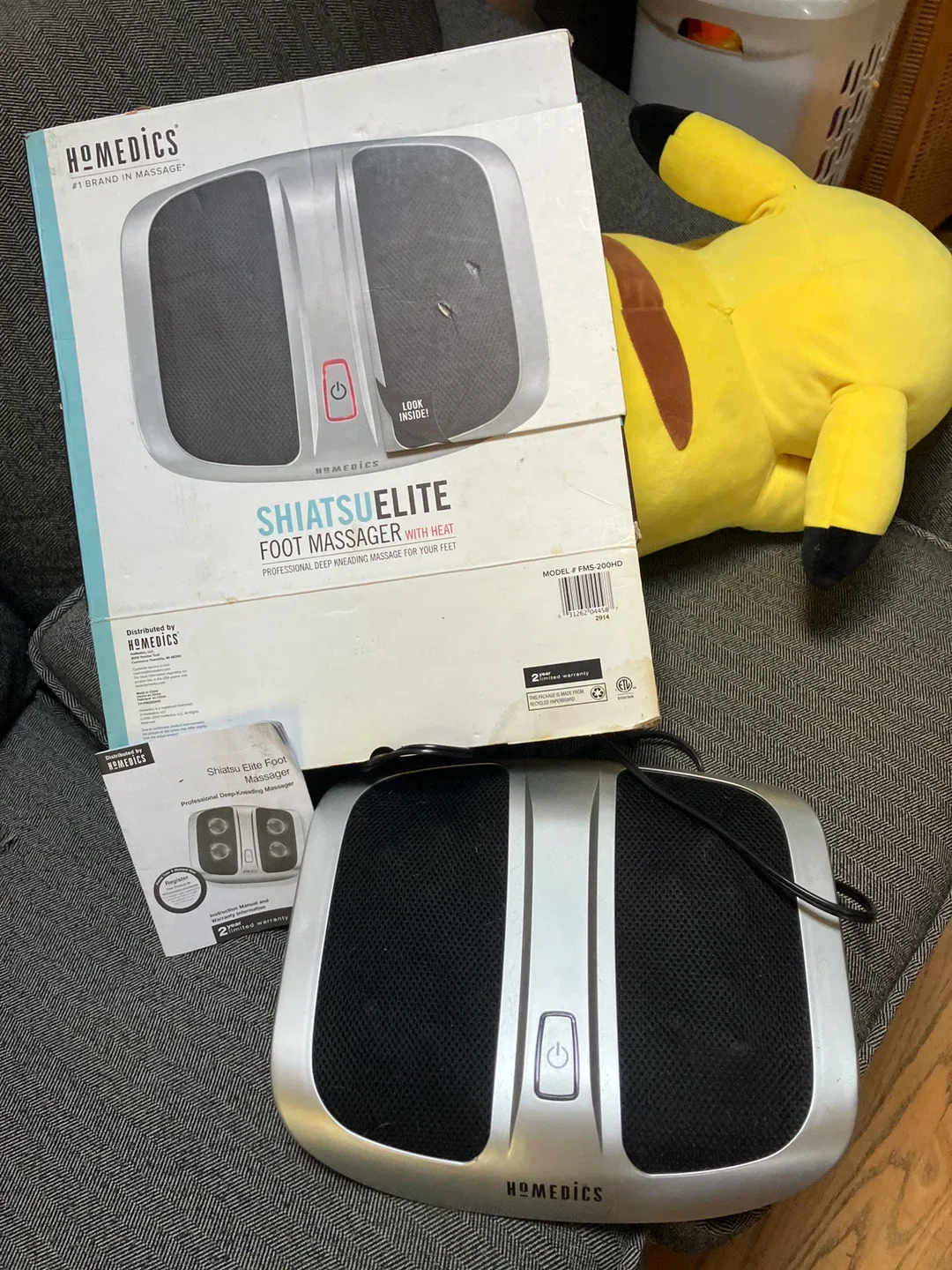 Homedics Shiatsu Elite Foot Massager with Heat image indicator(3)