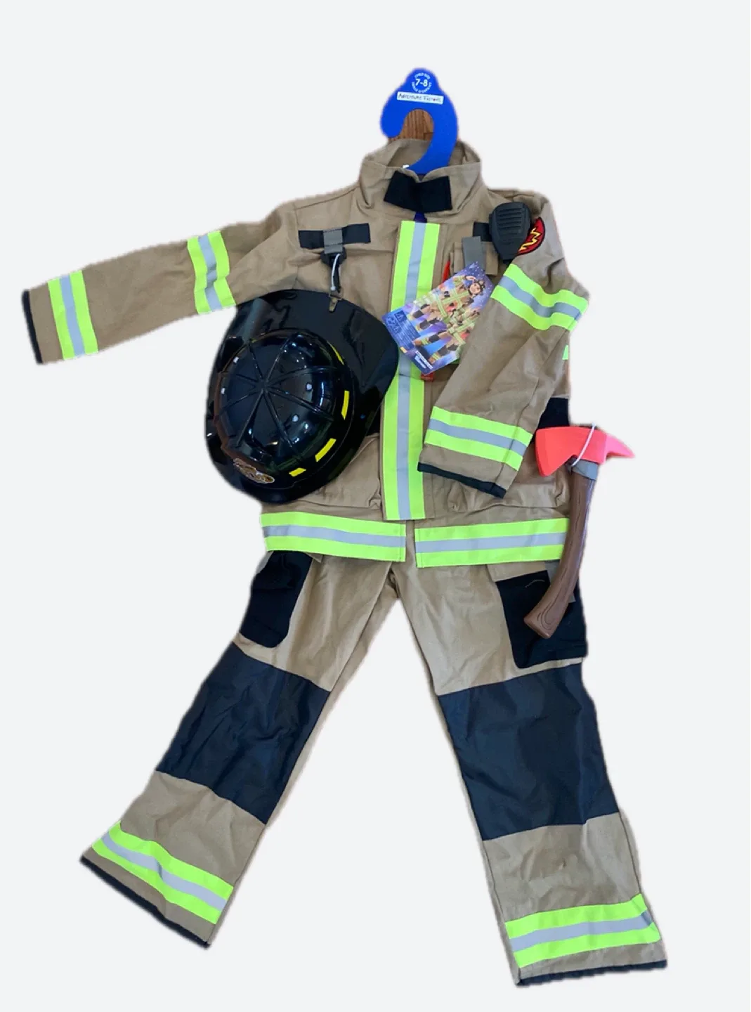 Brand NEW Firefighter Costume (Size 7-8) thumbnail