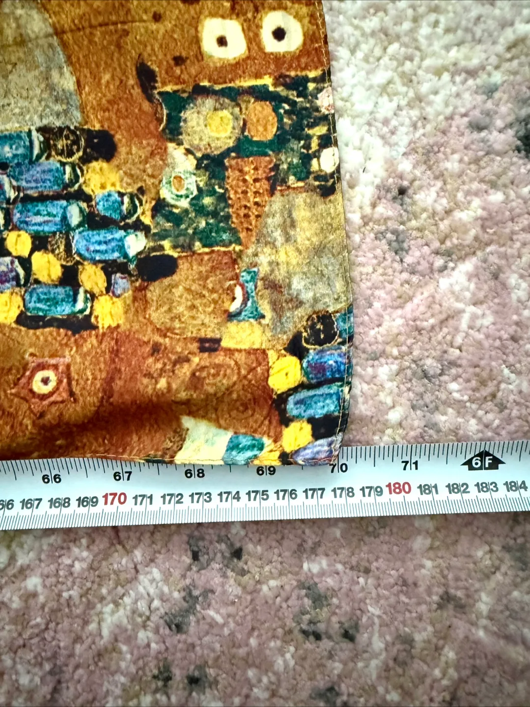 Silk Klimt Tree of Life Tapestry Table Runner or Wall Hanging image indicator(2)