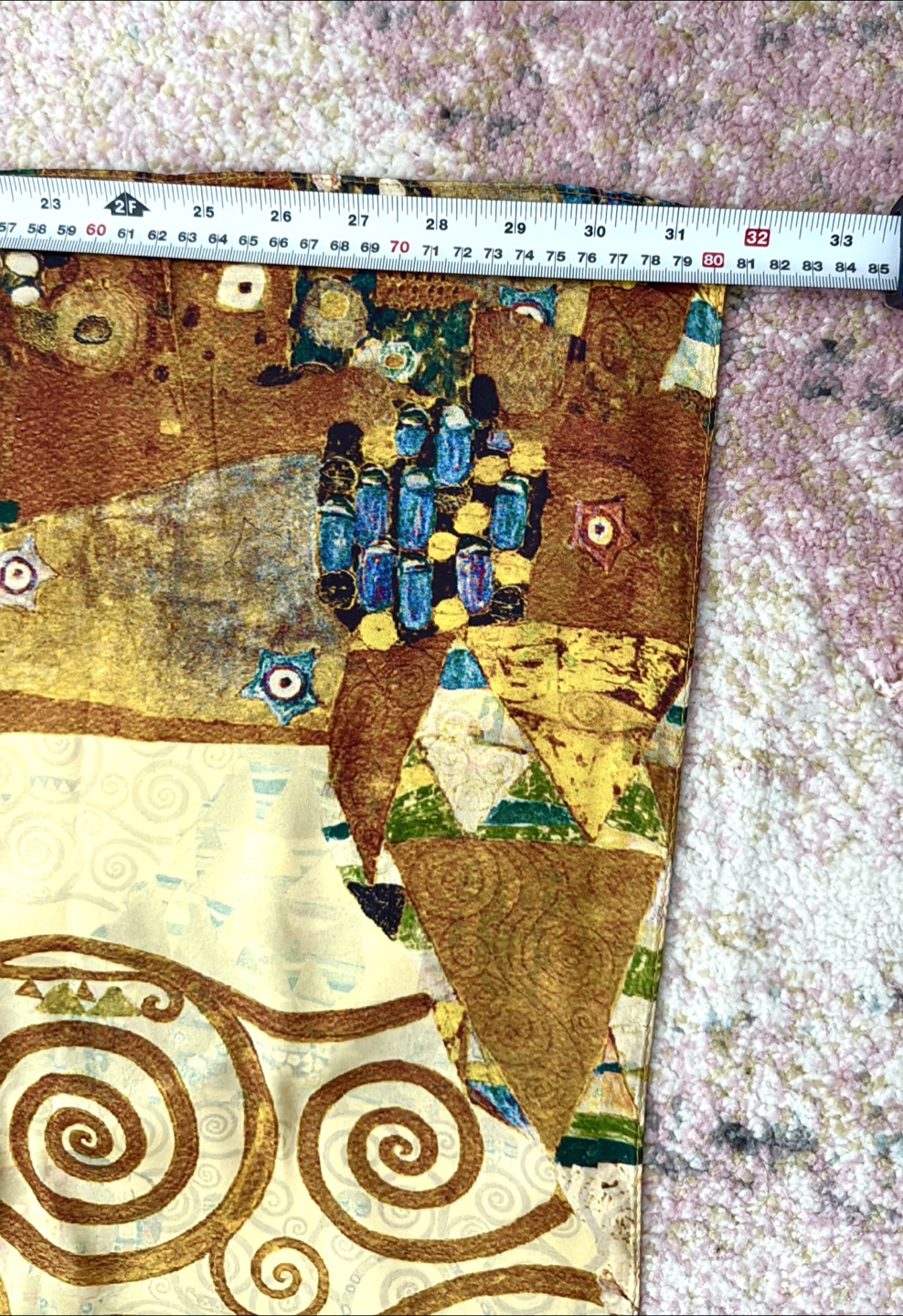 Silk Klimt Tree of Life Tapestry Table Runner or Wall Hanging - photo 4