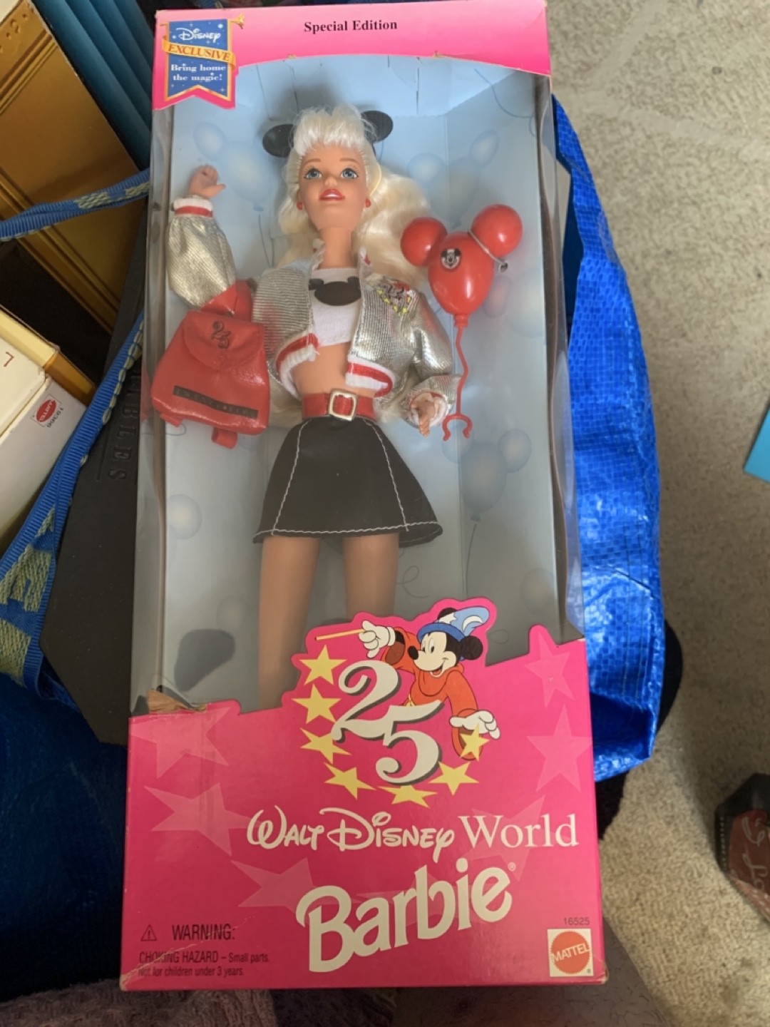 Walt Disney World Barbie 25th Anniversary Doll
