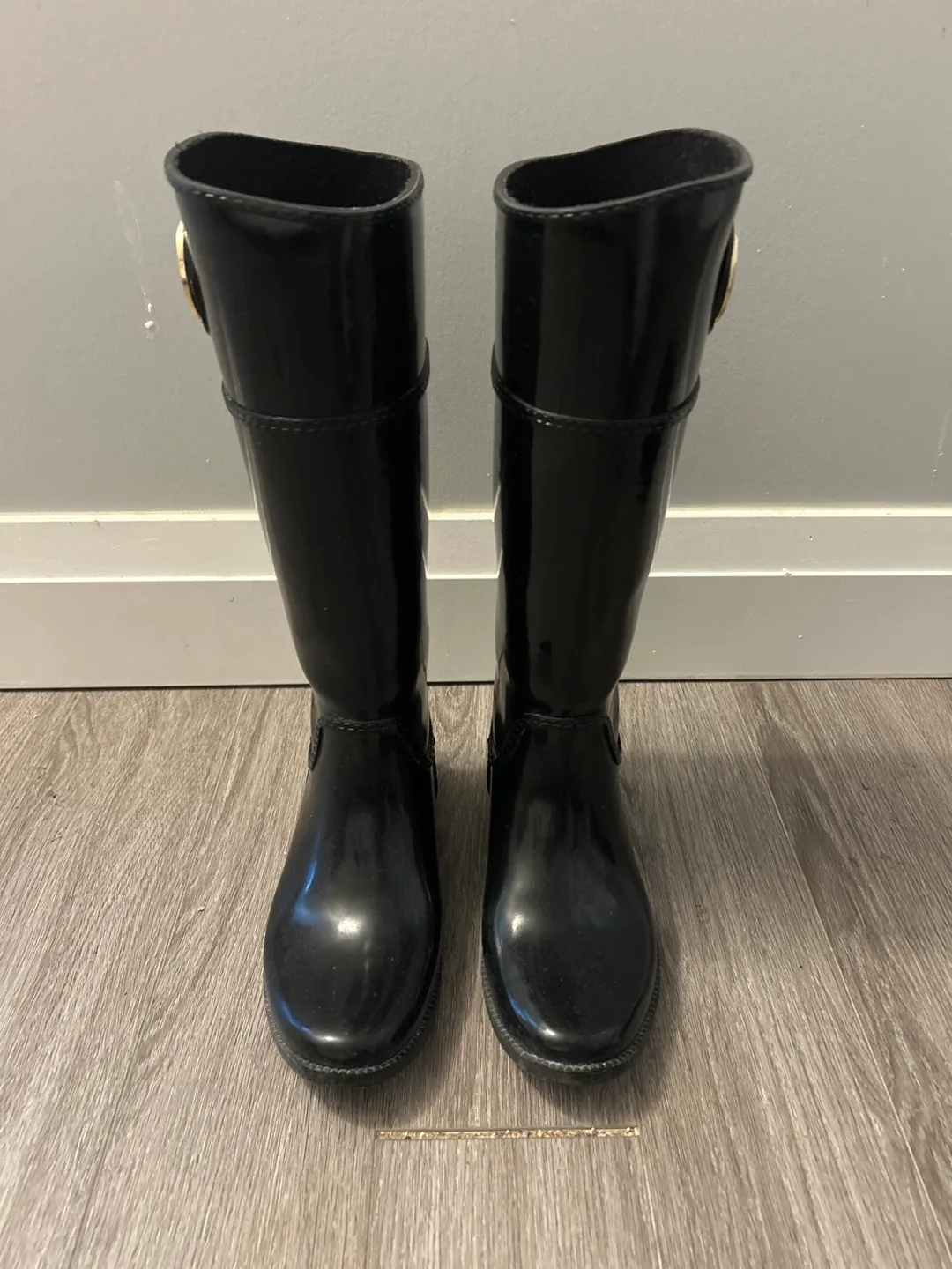 Michael Kors Black Rain Boots thumbnail