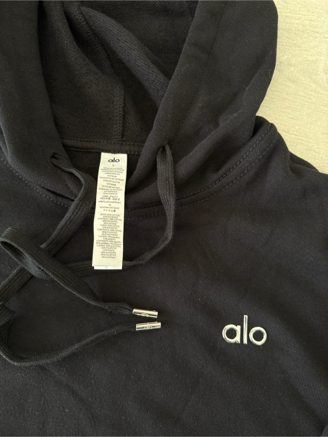ALO Accolade Sweatpants and Hoodie Set-Black - photo 4