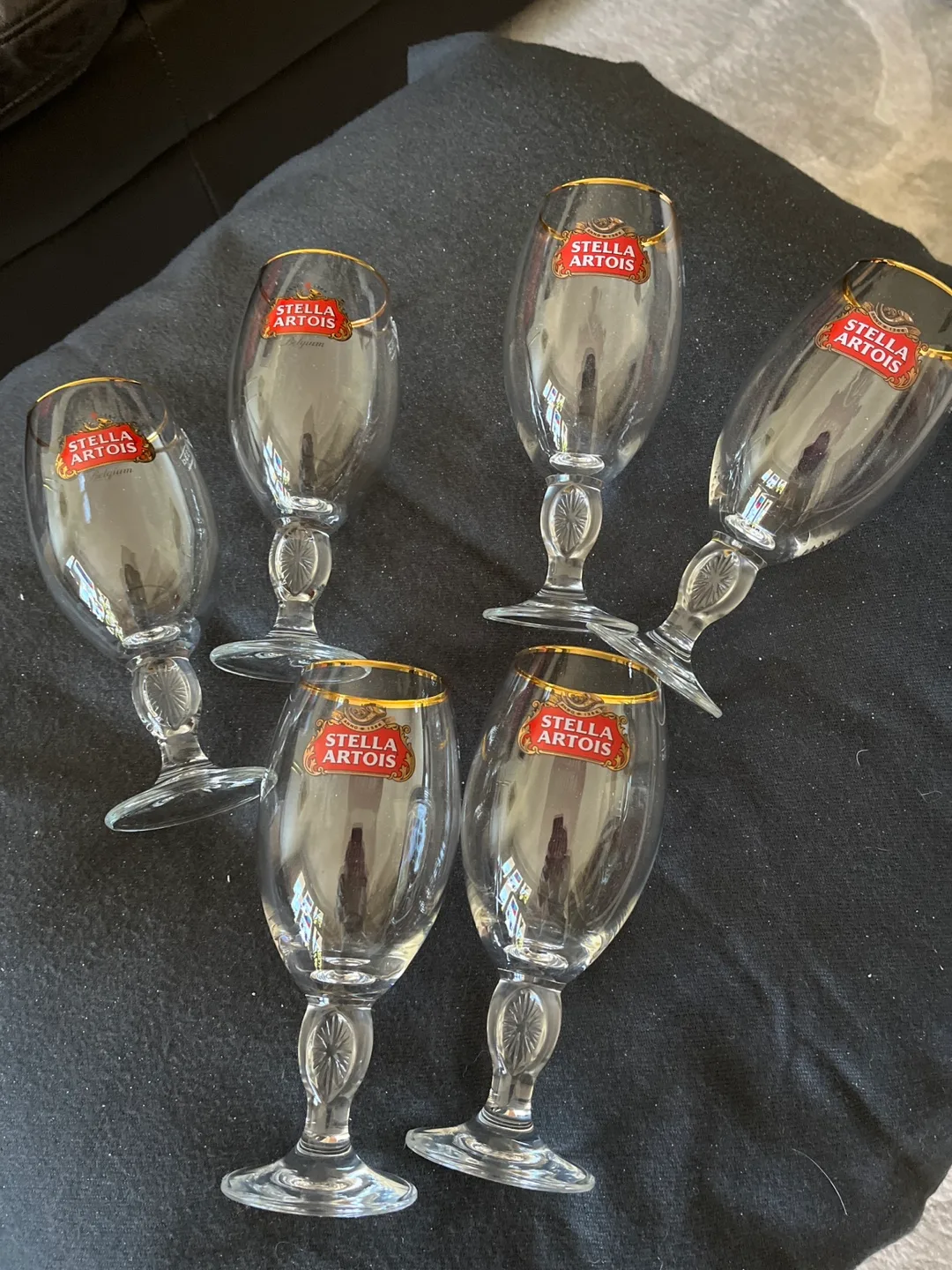 Stella Artois Chalice Glasses - Set of 6 thumbnail