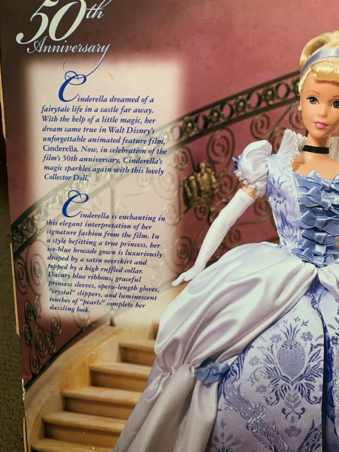 Walt Disney's Cinderella 50th Anniversary Collector Doll - photo 2