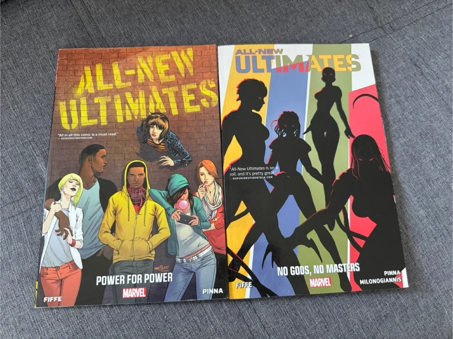 Marvel comics all new ultimates vol 1 + 2 thumbnail